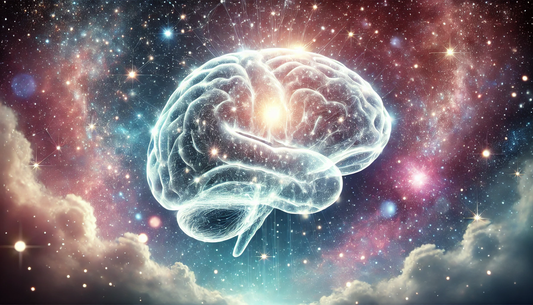 the brain being viewed in space. ketamine in the future of mental health