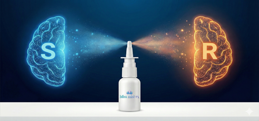 S-Ketamine vs. R-Ketamine: Why Bliss Mist Rx Uses a Hybrid Formula
